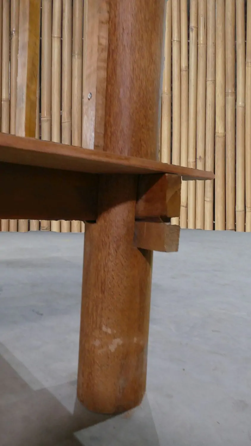  Product image 4 of the product “Gazebo 420x414x410cm Model1, only in Bankirai, with a fence on three sides. ”